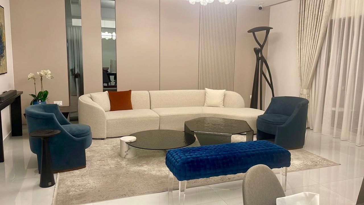 Contemporary Living Room — Private Residence — Residential interior by Elite Home